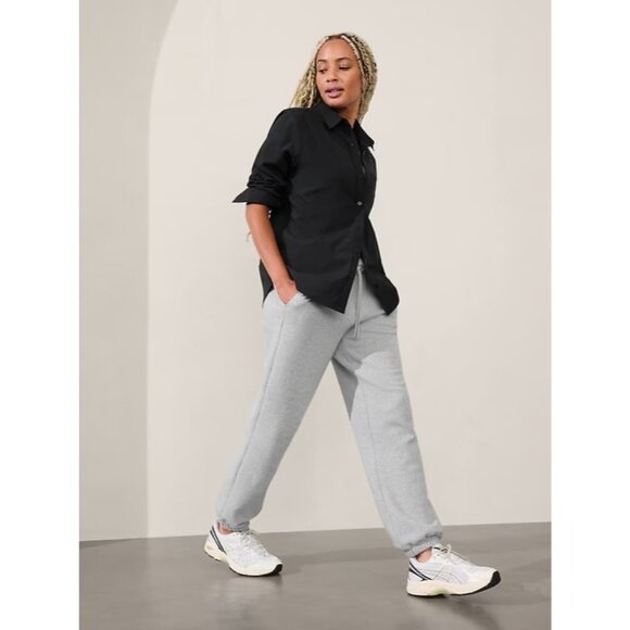 Athleta Midday Black Button Down Shirt NWT - Picture 4 of 6